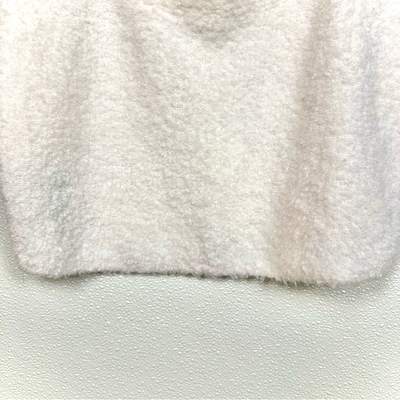 Abercrombie & Fitch Lounge Boucle Fuzzy Knit Cropped Tank XL | Normcore Cozy - Picture 4 of 16